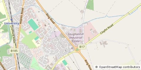 Map of Coleraine, Co Londonderry