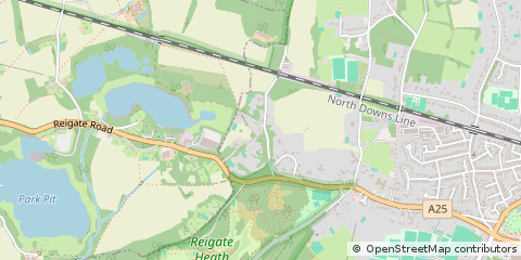 Map of Reigate