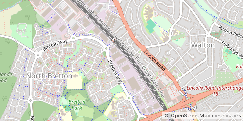 Map of Peterborough