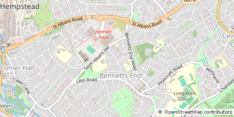Map of Hemel Hempstead