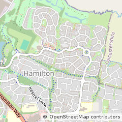 Map of Leicester