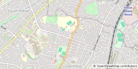 Map of Bristol
