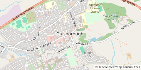 Map of Guisborough