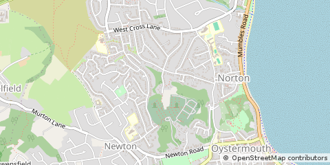 Map of Swansea