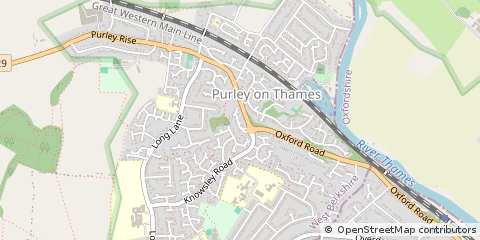 Map of Reading