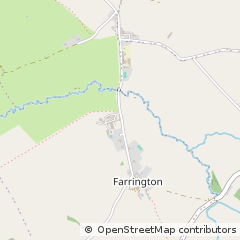 Map of Blandford Forum, Dorset