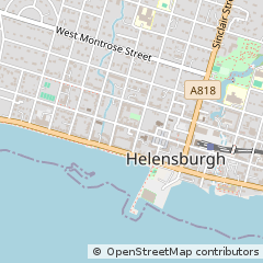 Map of Helensburgh, Argyll & Bute