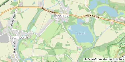 Map of Betchworth