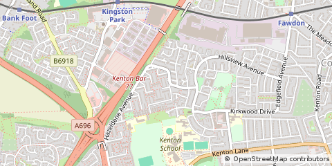 Map of Newcastle Upon Tyne