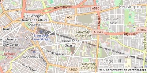 Map of Liverpool
