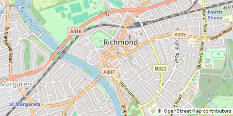 Map of Richmond