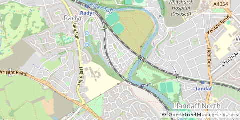 Map of Cardiff