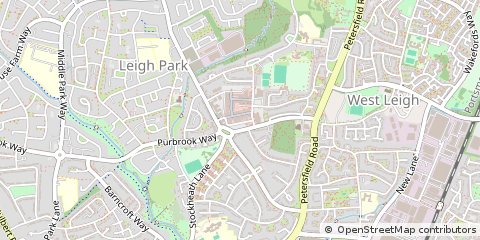 Map of Portsmouth, Hampshire