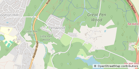 Map of Newbury, Berkshire