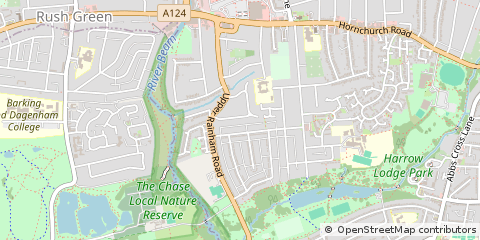 Map of Hornchurch