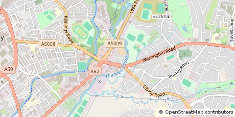 Map of Stoke-on-Trent