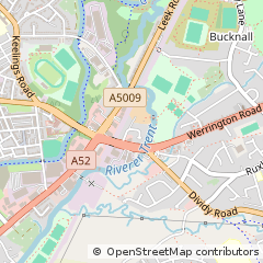 Map of Stoke-on-Trent