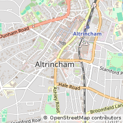 Map of Altrincham