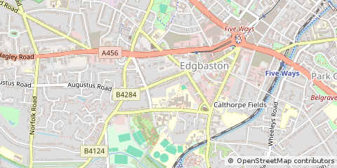Map of Birmingham