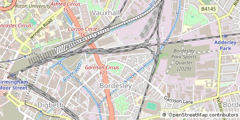 Map of Birmingham