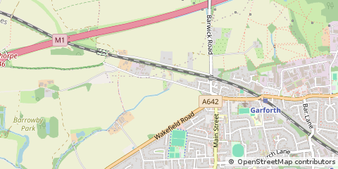 Map of Leeds, West Yorkshire