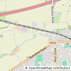 Map of Leeds, West Yorkshire