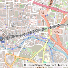 Map of Leeds, West Yorkshire
