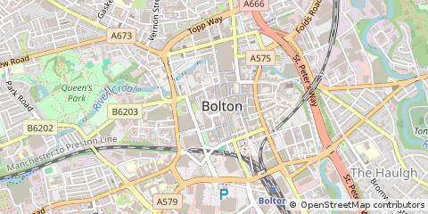 Map of Bolton