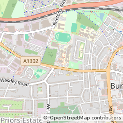 Map of Bury ST. Edmunds