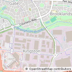 Map of Milton Keynes, Bucks