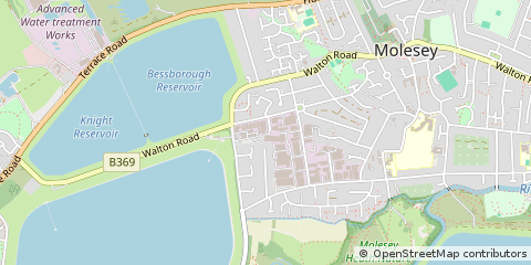 Map of Surrey