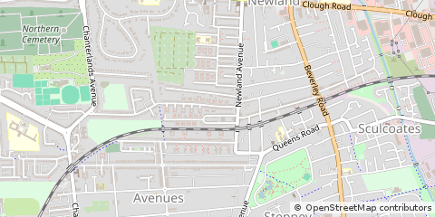 Map of Hull