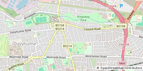Map of Manchester