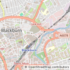 Map of Lancashire