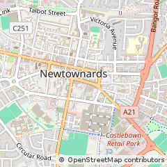 Map of Newtownards