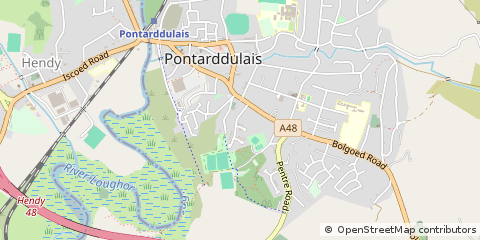 Map of Swansea