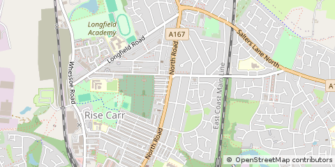 Map of Darlington