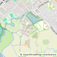 Map of Rhyl, Denbighshire