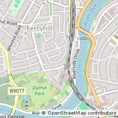 Map of Aberdeen