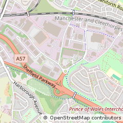 Map of Sheffield