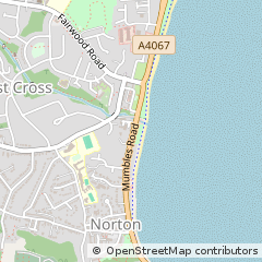 Map of Swansea