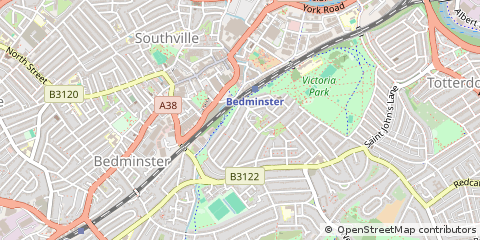 Map of Bristol