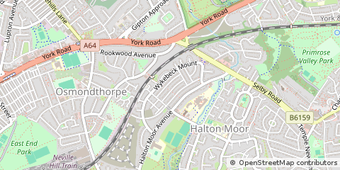 Map of Leeds