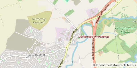 Map of Kilmarnock