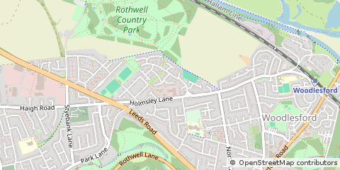 Map of Leeds