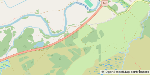 Map of Inverness-Shire, Highland