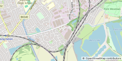 Map of Nottingham