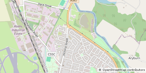Map of Aberdeen