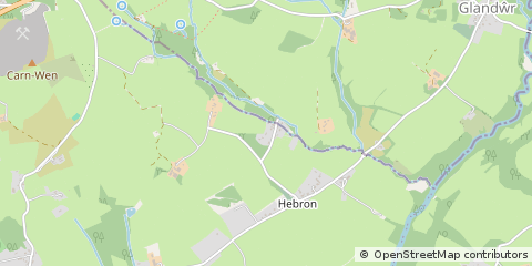 Map of Whitland