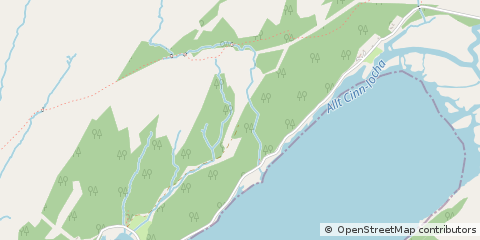 Map of Lochgilphead, Argyll